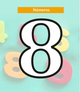 8 - Números de Corcho - Decoravinilos