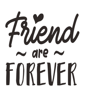 Friend are forever-DecoraVinilos