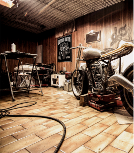 Vinilol Vintage Custom Harley